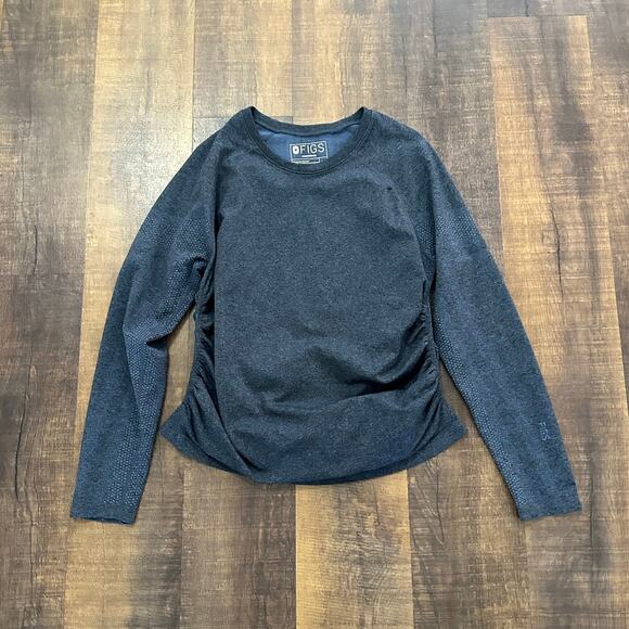 Figs Maternity Salta Dark Heathered Blue Size XL - Picture 3 of 8